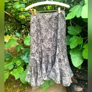 Vintage Green Lace Skirt Size 0 🎄